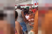 Confusão ocorreu num supermercado de Planaltina