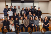 Elenco de Travessia reunido