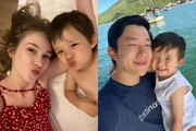 Samy Lee e Pyong Lee com Jake 