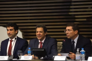 Gabriel Galípolo, Fernando Haddad e Josué Gomes da Silva