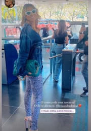 Lívia Andrade no Projac