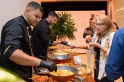 Evento foi promovido para festejar o cumprimento do prazo de entrega