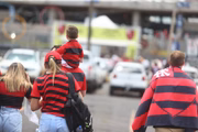 Torcedores chegam ao Estádio para a Supercopa