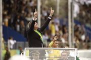 O presidente Jair Bolsonaro em seu primeiro desfile de 7 de Setembro na Esplanada dos Ministérios