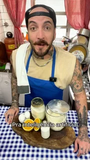 Ela pega sugestões no ChatGPT