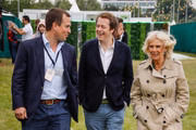 Neto da rainha Elizabeth II, Peter Phillips, Tom e Camilla Parker Bowles