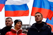 Yulia e Alexei Navalny