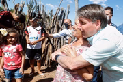 Presidente Jair Bolsonaro em agenda ao Nordeste