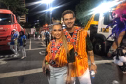Carla Diaz e Felipe Becari