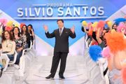Silvio Santos em seu programa no SBT