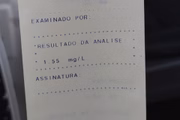 Teste indicou concentração de álcool cinco vez maior que o permitido