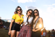 Gessica Lopes, 27, personal trainer.Sarah Gonçalves, 23, personal trainer e Lua Xavier, 23, música