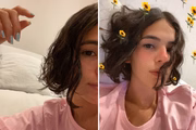 Marquezine está deixando os cabelos naturais