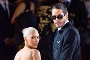 Kim Kardashian e Pete Davidson no Met Gala 2022