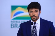 O ministro das Comunicações, Fabio Faria