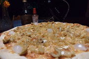Uma das apostas da Espaço Nave é a pizza Alho e Cebola