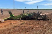 Fazenda onde avião caiu é localizada entre os municípios de Guaíra e Miguelópolis