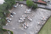 Pátio da Enel no bairro Socorro, zona sul de SP