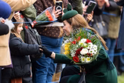 Kate Middleton fala com o público