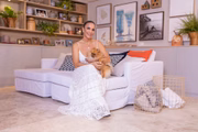 Ivete Sangalo em casa