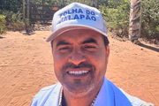 Governador de Tocantins tira selfie no Jalapão (TO)