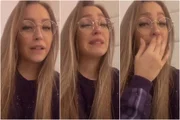 Aos prantos, atriz falou que fez exames que detectaram um nódulo na tireoide