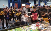 A equipe Jedi's, formada inteiramente por meninas, ficou em terceiro lugar no mundial