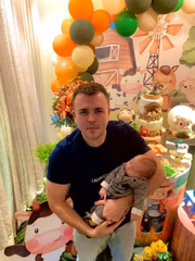 Médico da Marinha, Tiago Costa comemora aniversário do filho - Goiânia, Goiás