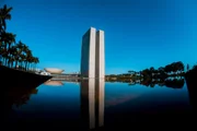 O prédio do Congresso Nacional